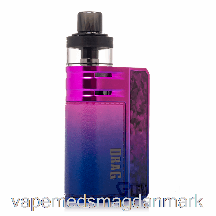 Vape Uden Nikotin Voopoo Drag E60 Pod Mod Kit Moderne Rød